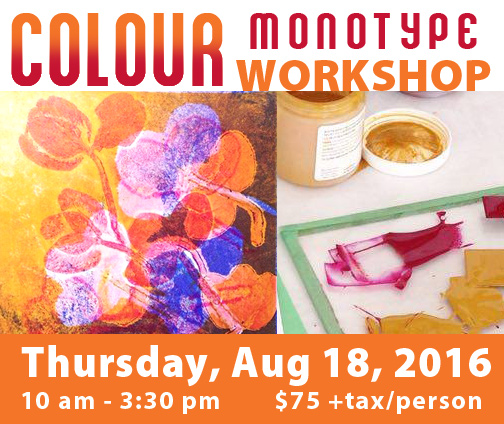 Colour Monotype Workshop