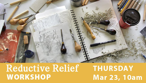 Reductive Relief Printmaking Workshop with Maria Doering 