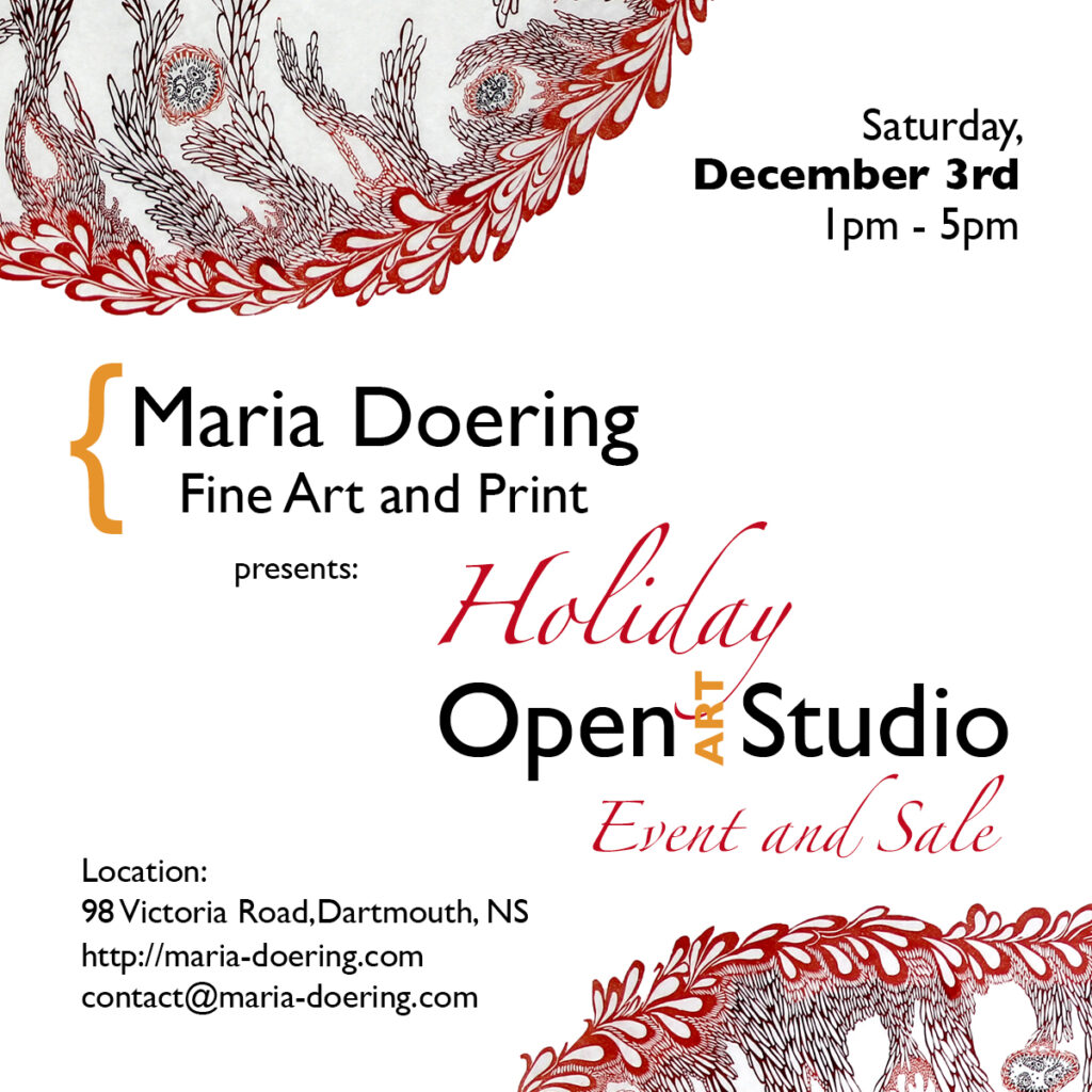 Maria Doering's Holiday Open Studio Event 2016